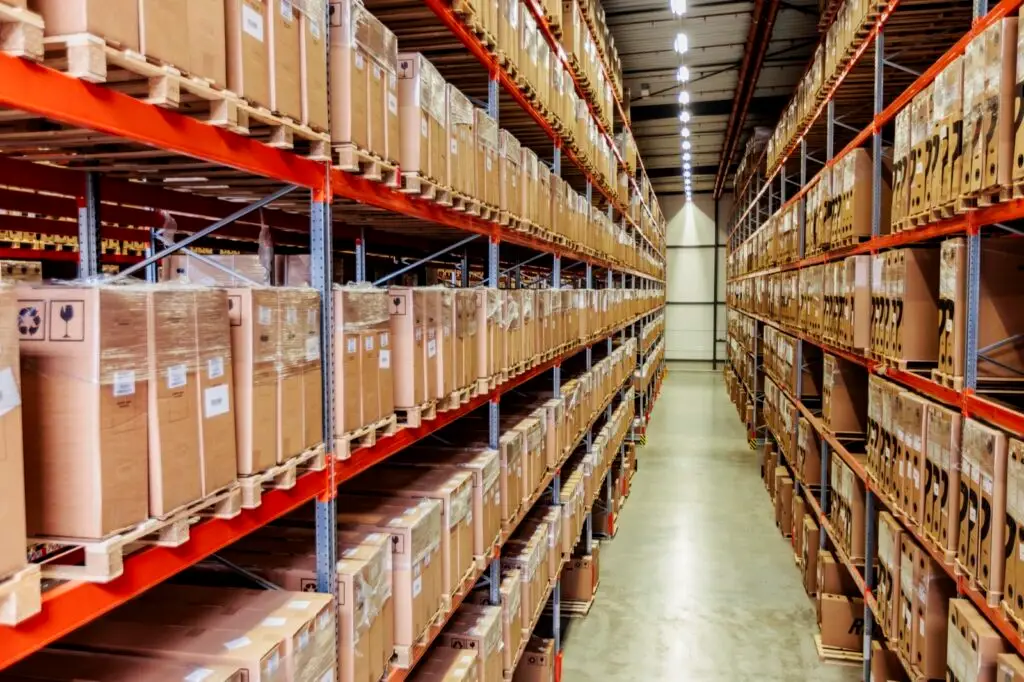 Warehouse voor beverage logistics bij JCL Logistics