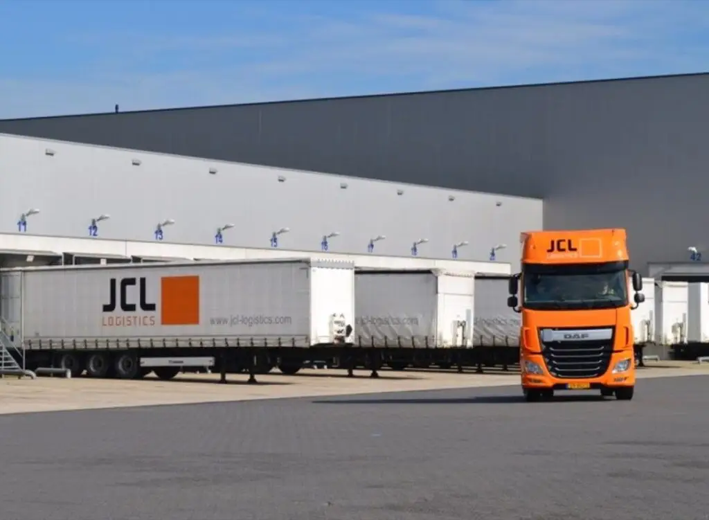 Historische JCL vrachtwagen
