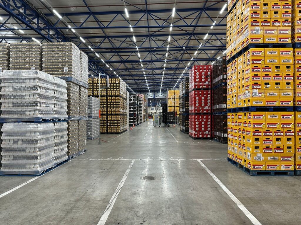 Warehouse overzicht van JCL Logistics Eersel
